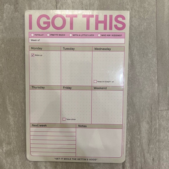 New Knock Knock I Got This Classis Notepad & Home Office Supplies 60 pages - Picture 1 of 2